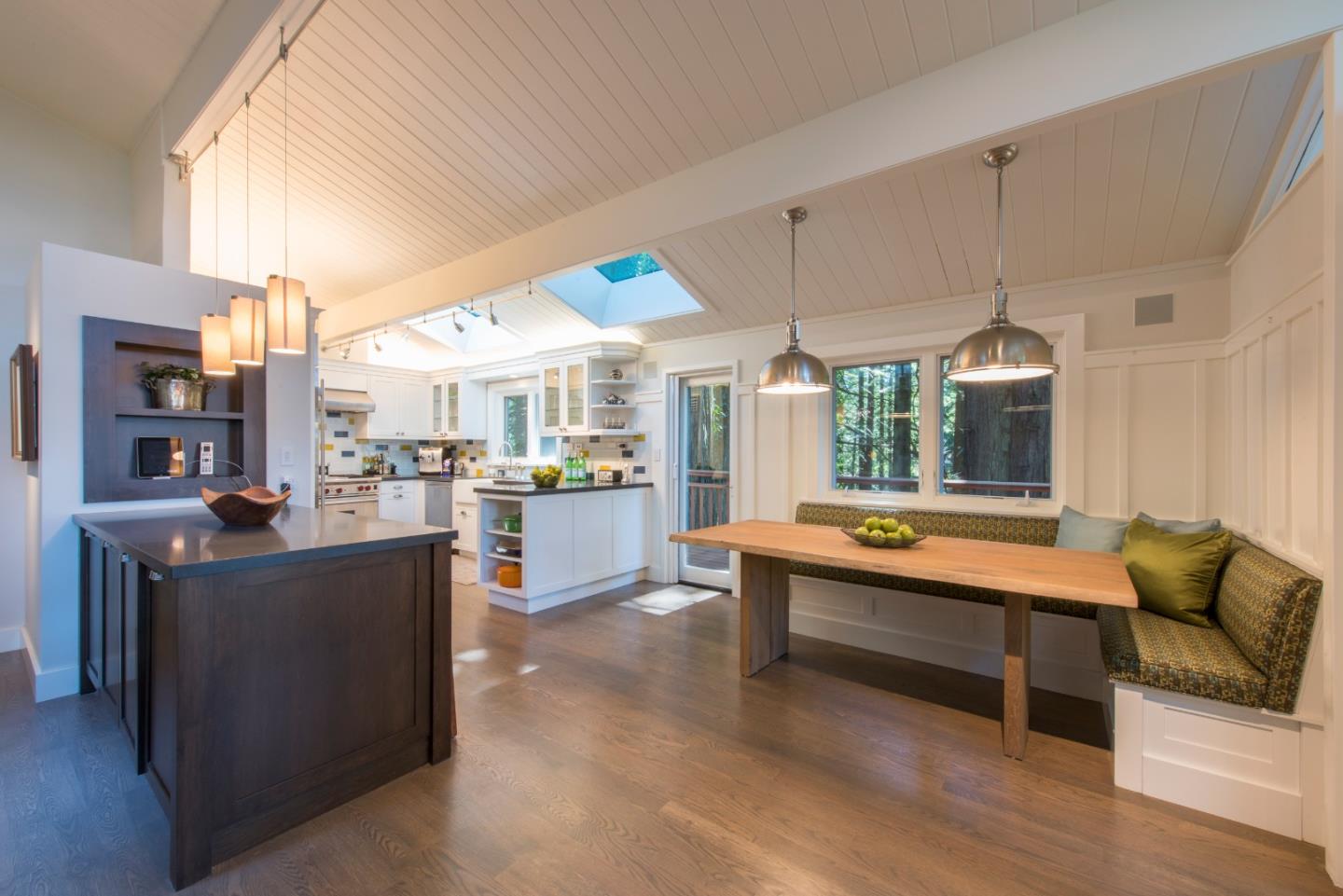 50 Big Pine Road Woodside, CA 94062 - Photo 8 of 22 a living room with furniture windows and kitchen view