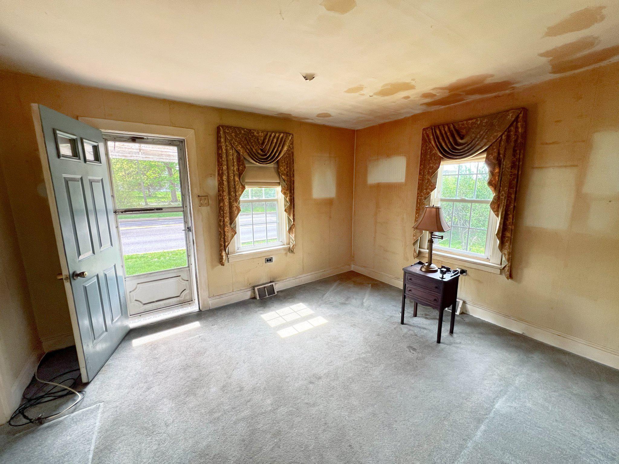 1545 Almshouse Road Jamison, PA 18929 - Photo 20 of 30 a view of an empty room with a window and hardwood floor