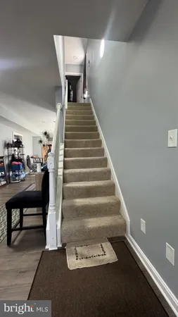 a view of entryway and hall