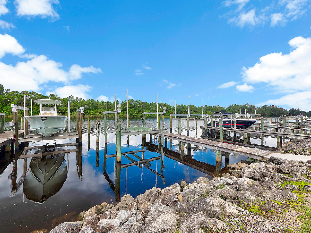 2663 Southwest Windship Way Stuart, FL 34997 - Photo 26 of 28 Boat Dock