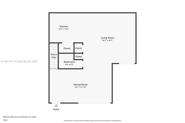 $385,000 | 8450 Southwest 154th Cir Court, Unit 207, Miami, FL 33193