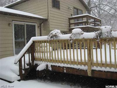 Rear deck; view from suite