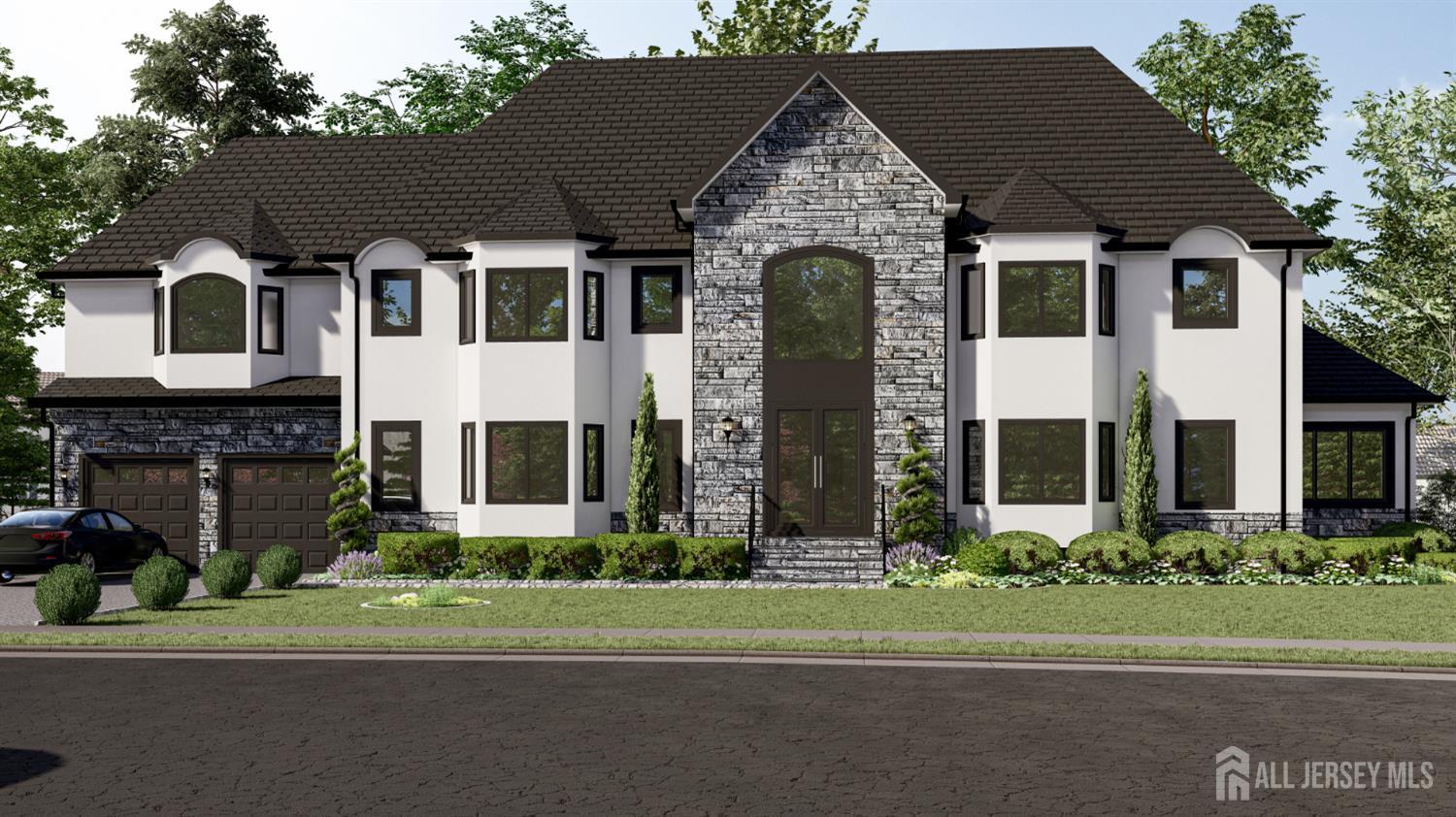 3 Old Hickory Lane Edison, NJ 08820 - Photo 4 of 5 a front view of a house with a yard