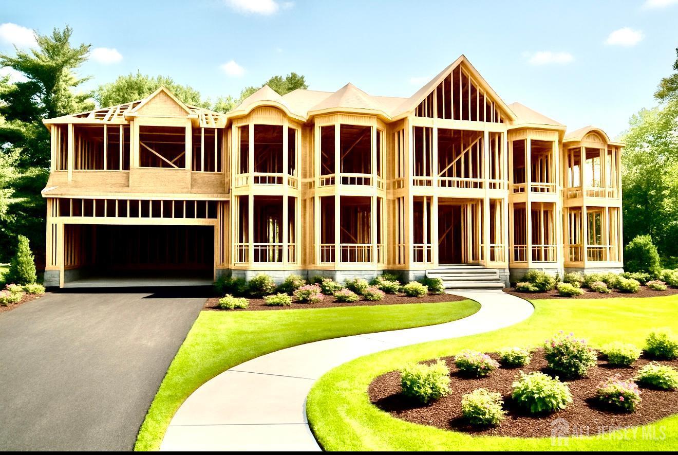 3 Old Hickory Lane Edison, NJ 08820 - Photo 5 of 5 a front view of a house with swimming pool having outdoor seating