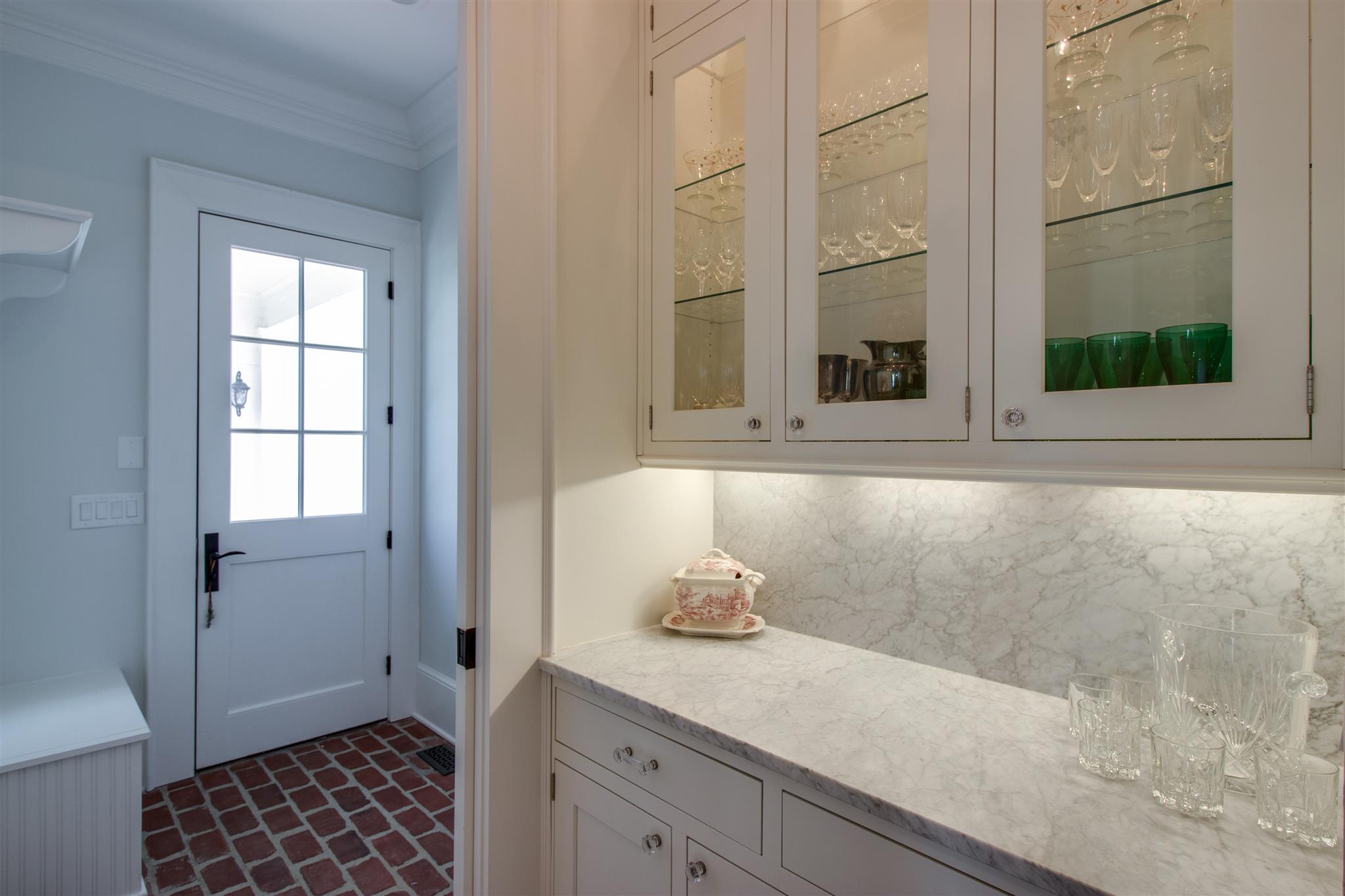 3533 Bailey Road Franklin, TN 37064 - Photo 14 of 29 a bathroom with a sink and a mirror