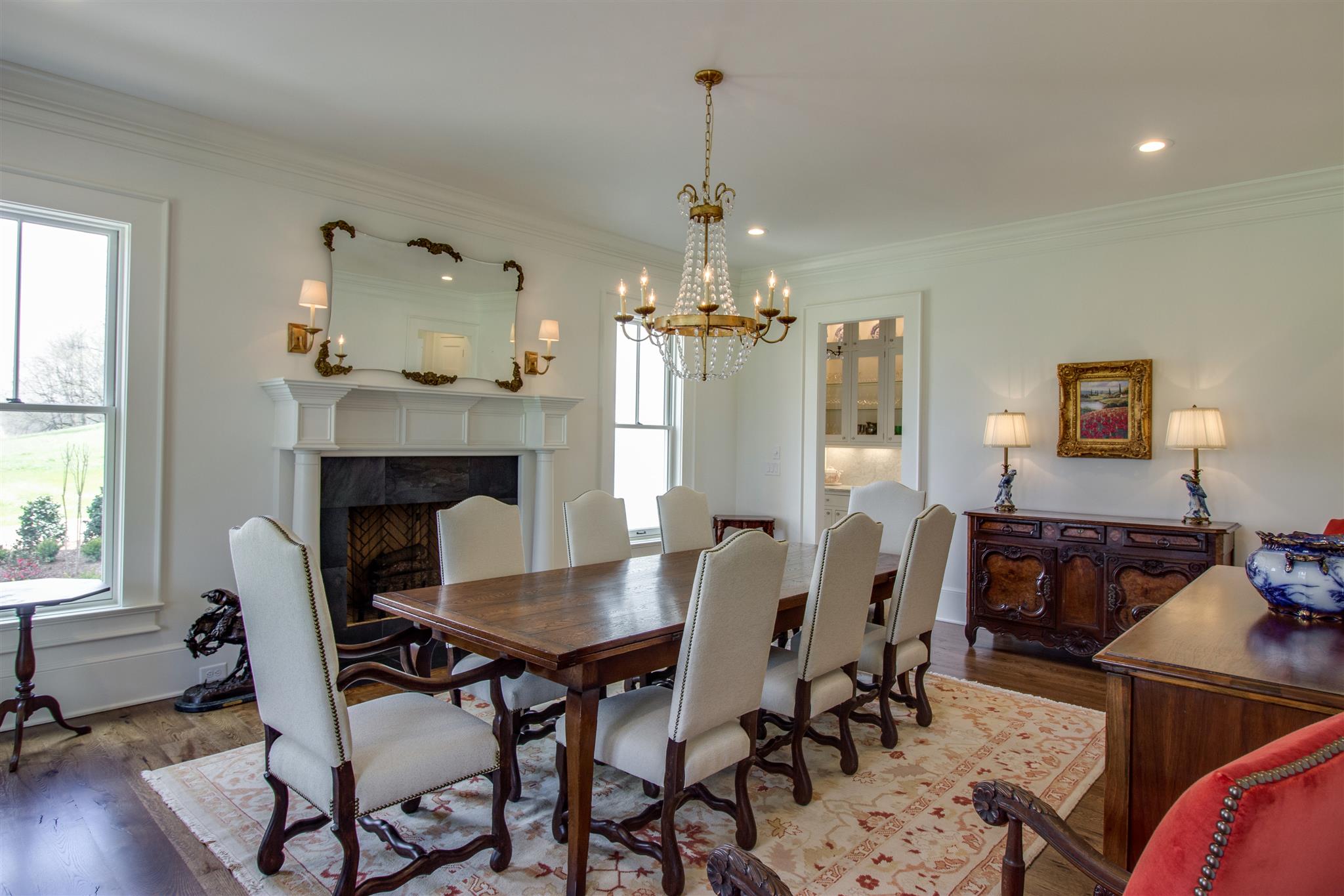 3533 Bailey Road Franklin, TN 37064 - Photo 6 of 29 a view of a dining room with furniture window and wooden floor