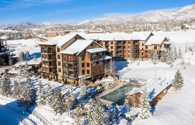 a view of a city that has tall buildings