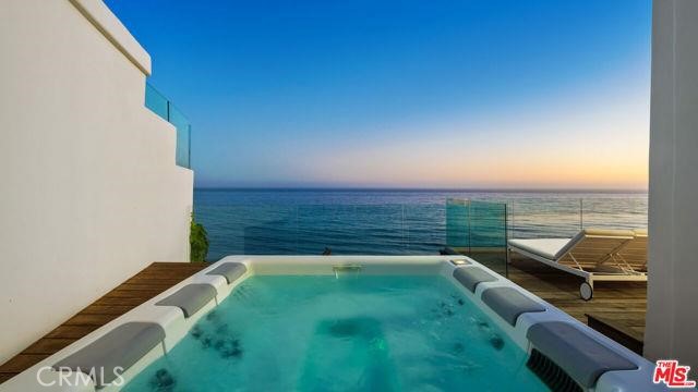 31654 Broad Beach Road Malibu, CA 90265 - Photo 60 of 75 a view of a balcony with an ocean beach