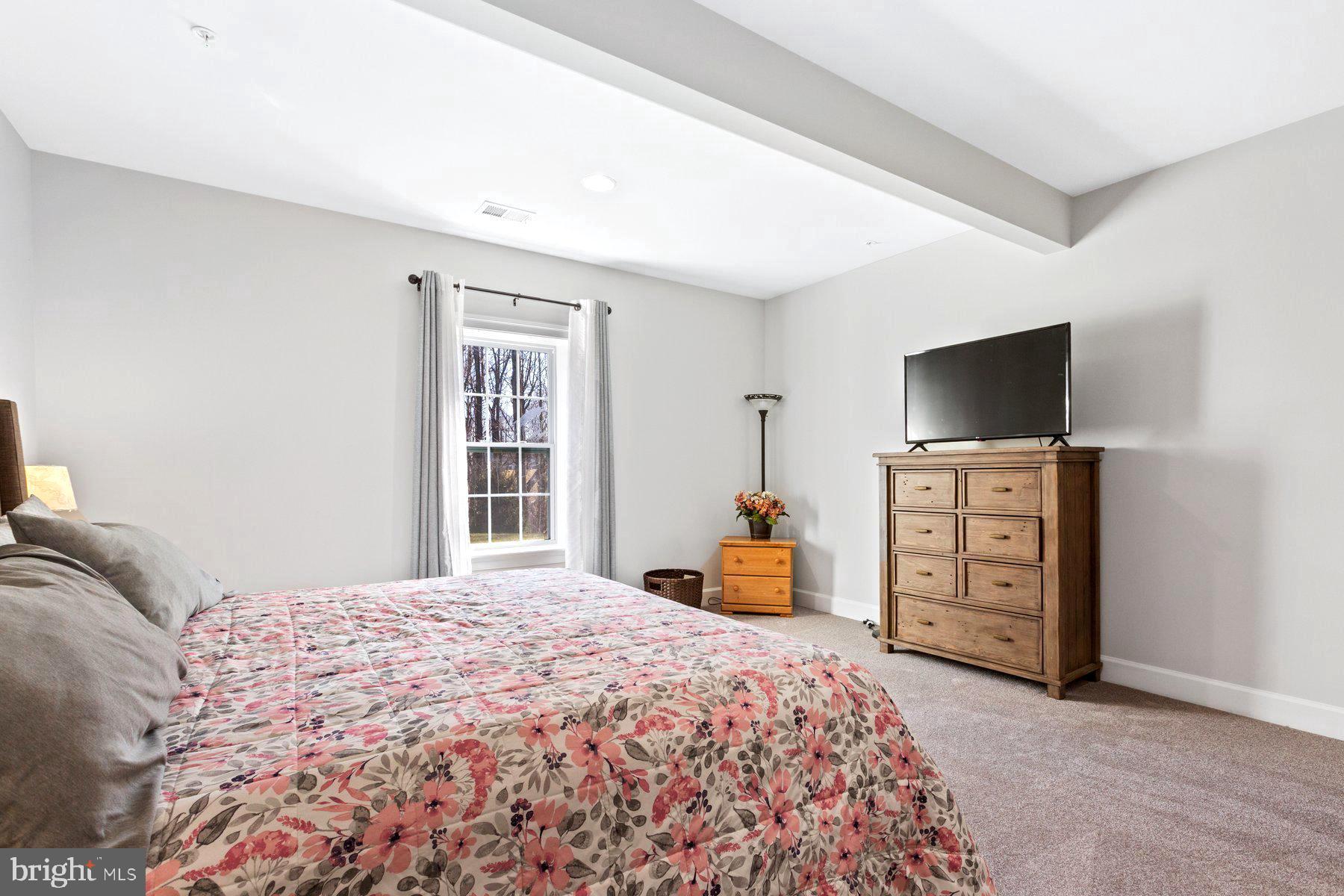 12508 Barnard Court Brandywine, MD 20613 - Photo 21 of 35 a bedroom with a bed and a television