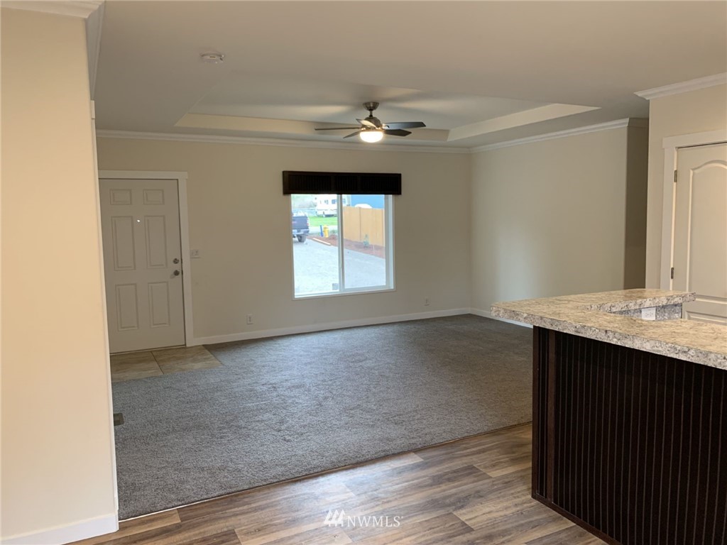 4590 Lake Terrell Road Ferndale, WA 98248 - Photo 10 of 25 wooden floor in an empty room with a window