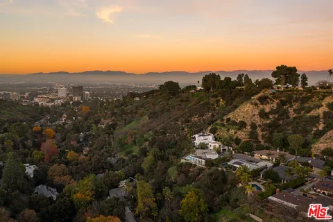 a view of a town with houses