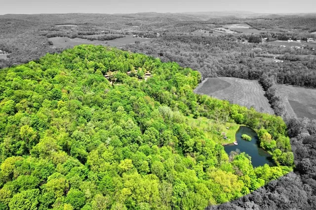 a picture of street view with mountain view