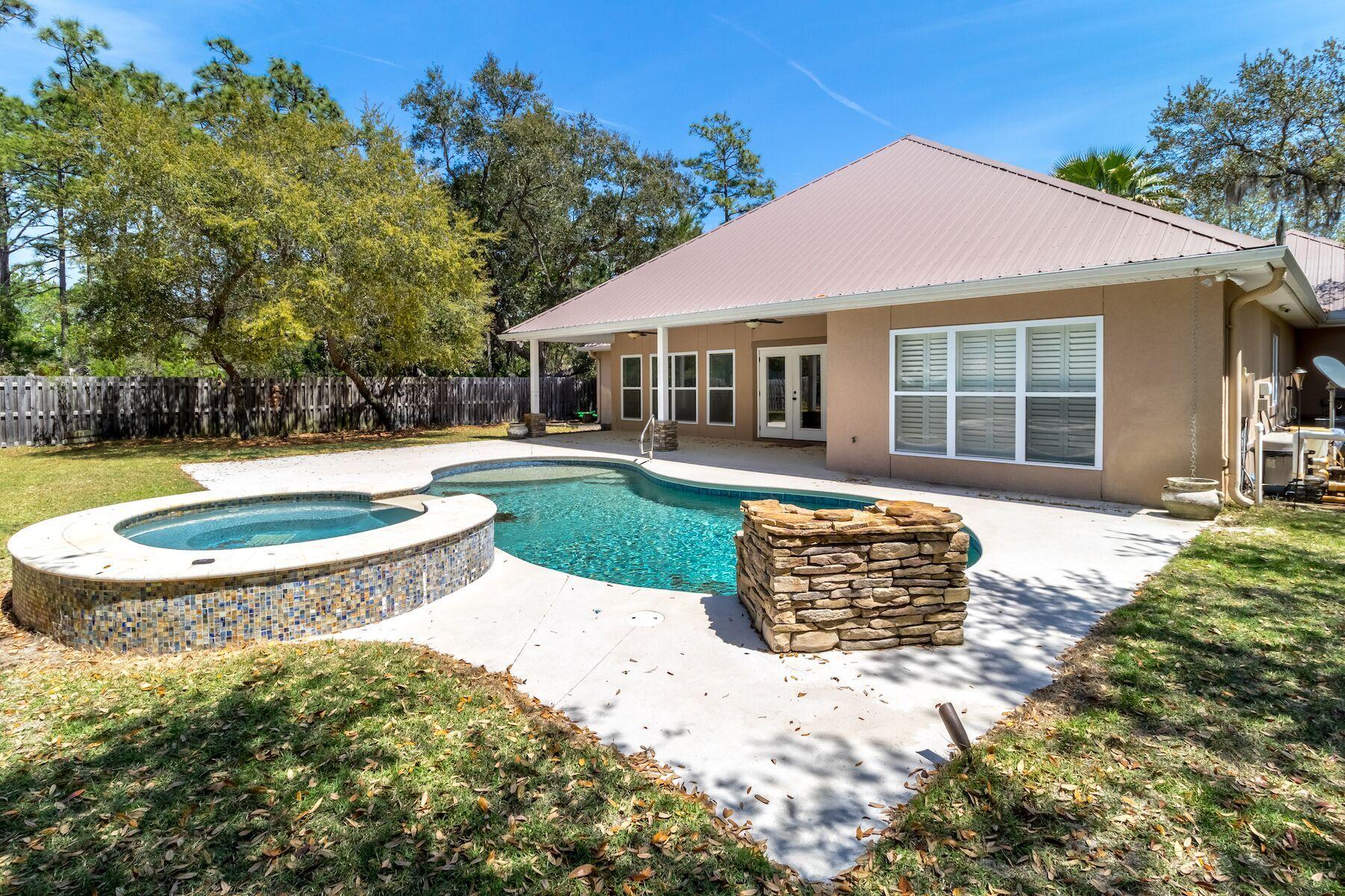 221 Grand Flora Way Santa Rosa Beach, FL 32459 - Photo 27 of 39 Backyard