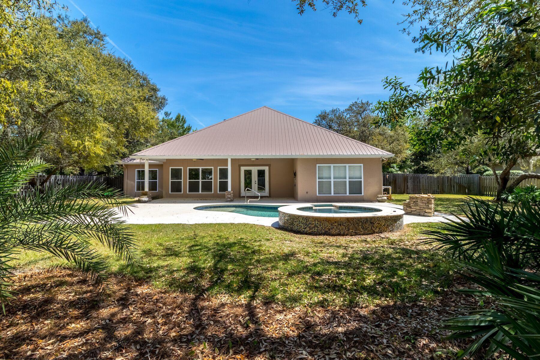 221 Grand Flora Way Santa Rosa Beach, FL 32459 - Photo 29 of 39 Backyard