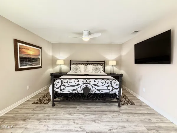 a view of a porch with a door