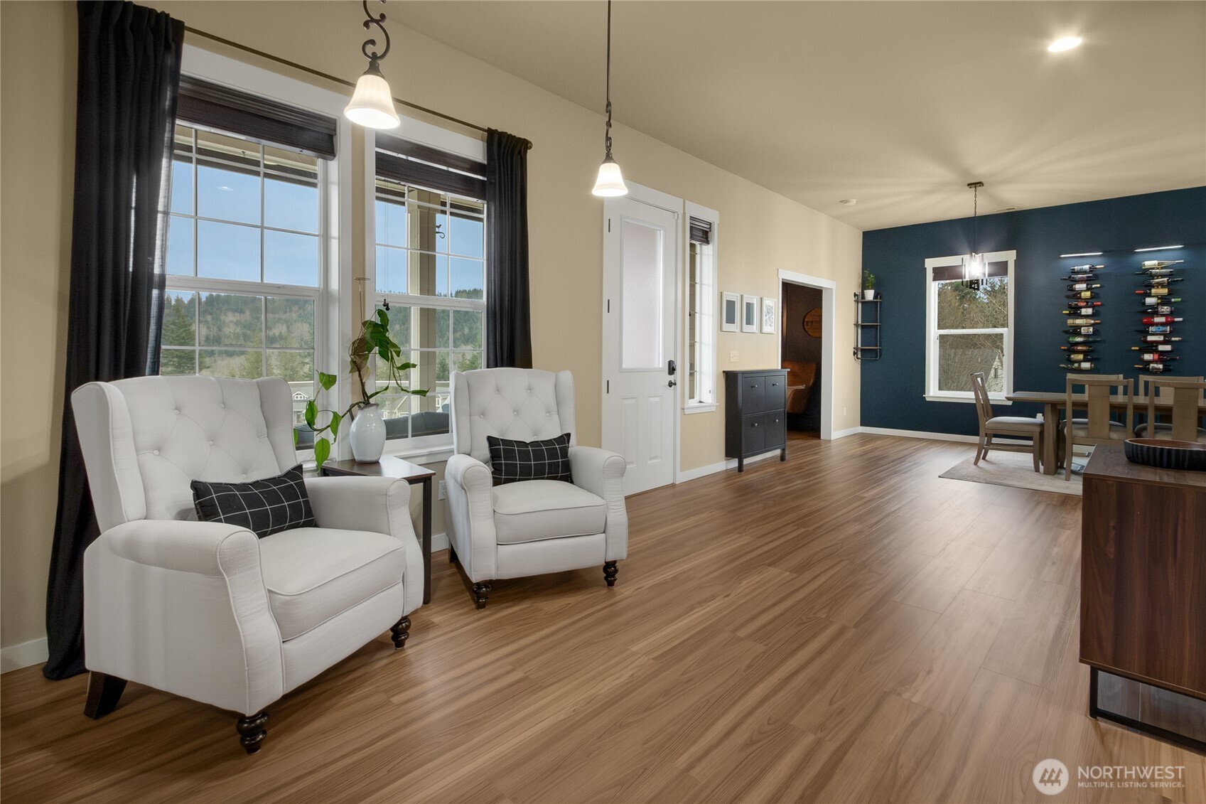 889 Lund Street Buckley, WA 98321 - Photo 5 of 27 a living room with furniture and a large window