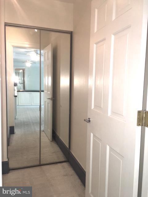 560 N Street Southwest, Unit N107 Washington, DC 20024 - Photo 8 of 10 a bathroom with a glass shower door