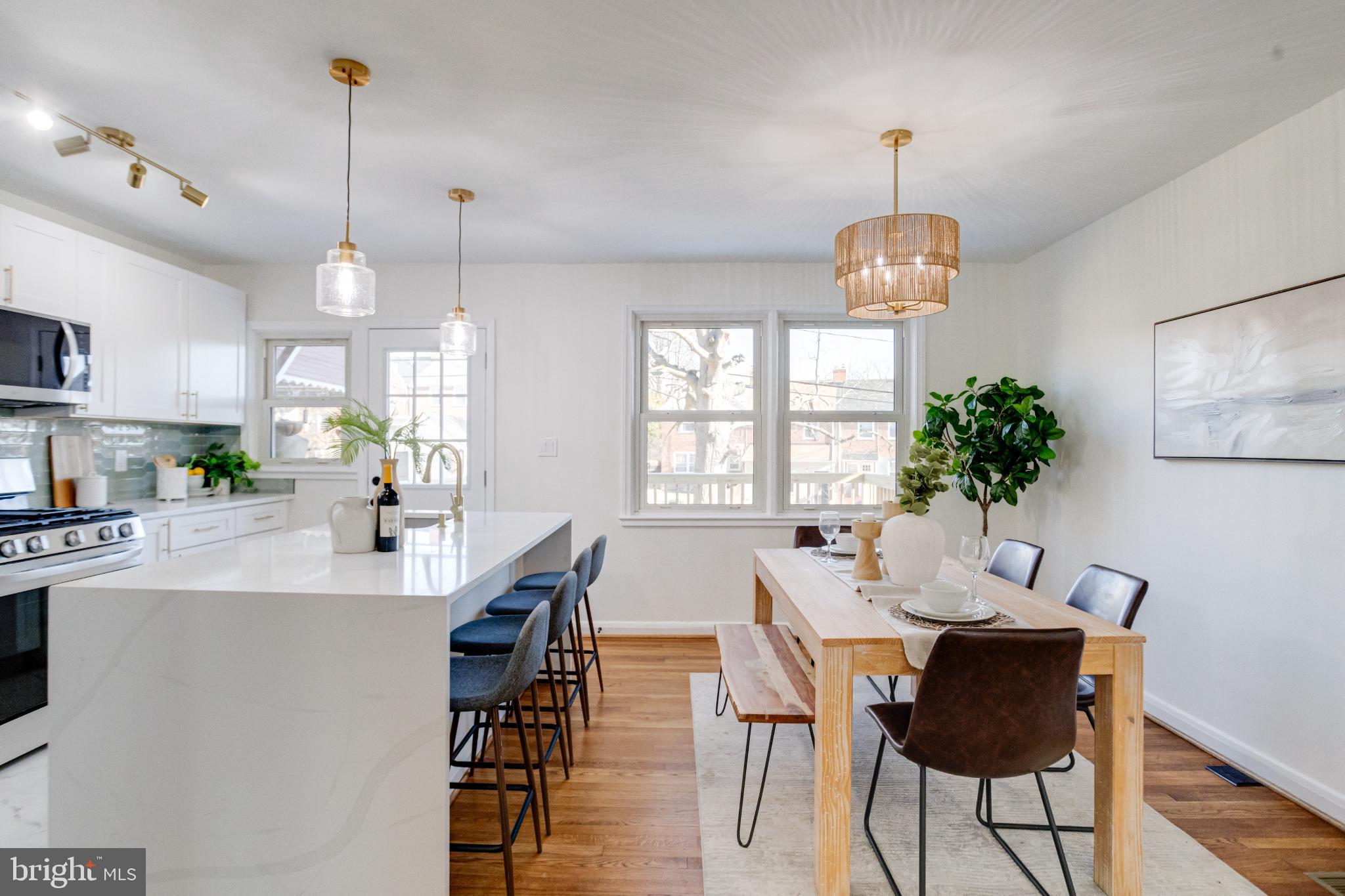 1524 Ramblewood Road Baltimore, MD 21239 - Photo 16 of 83 Bright, modern kitchen with inviting dining area.