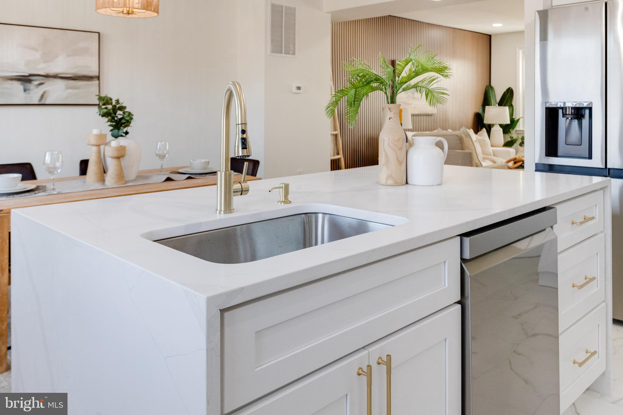 1524 Ramblewood Road Baltimore, MD 21239 - Photo 28 of 83 Gorgeous double waterfall quartz island.