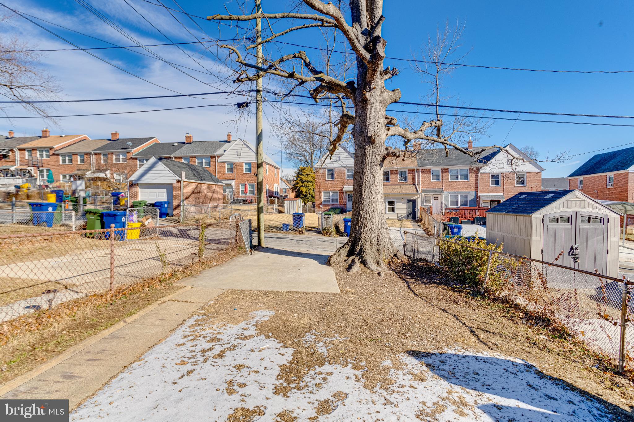 1524 Ramblewood Road Baltimore, MD 21239 - Photo 76 of 83 Rear Yard - Parking Pad