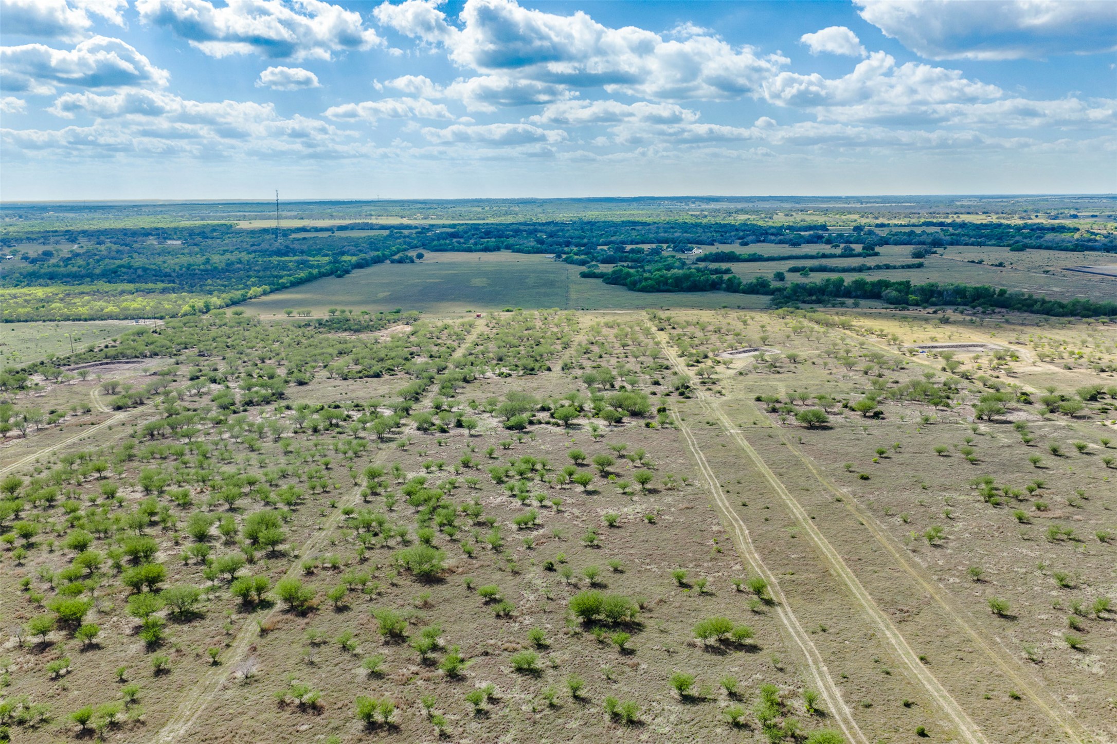 20.02-acres Concrete-Edgar Road Cuero, TX 77954 - Photo 10 of 20 Aerial view of sparsely populated area