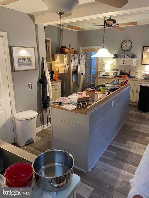 1807 Sutton Avenue Baltimore, MD 21227 - Photo 15 of 26 a kitchen with a stove and a refrigerator