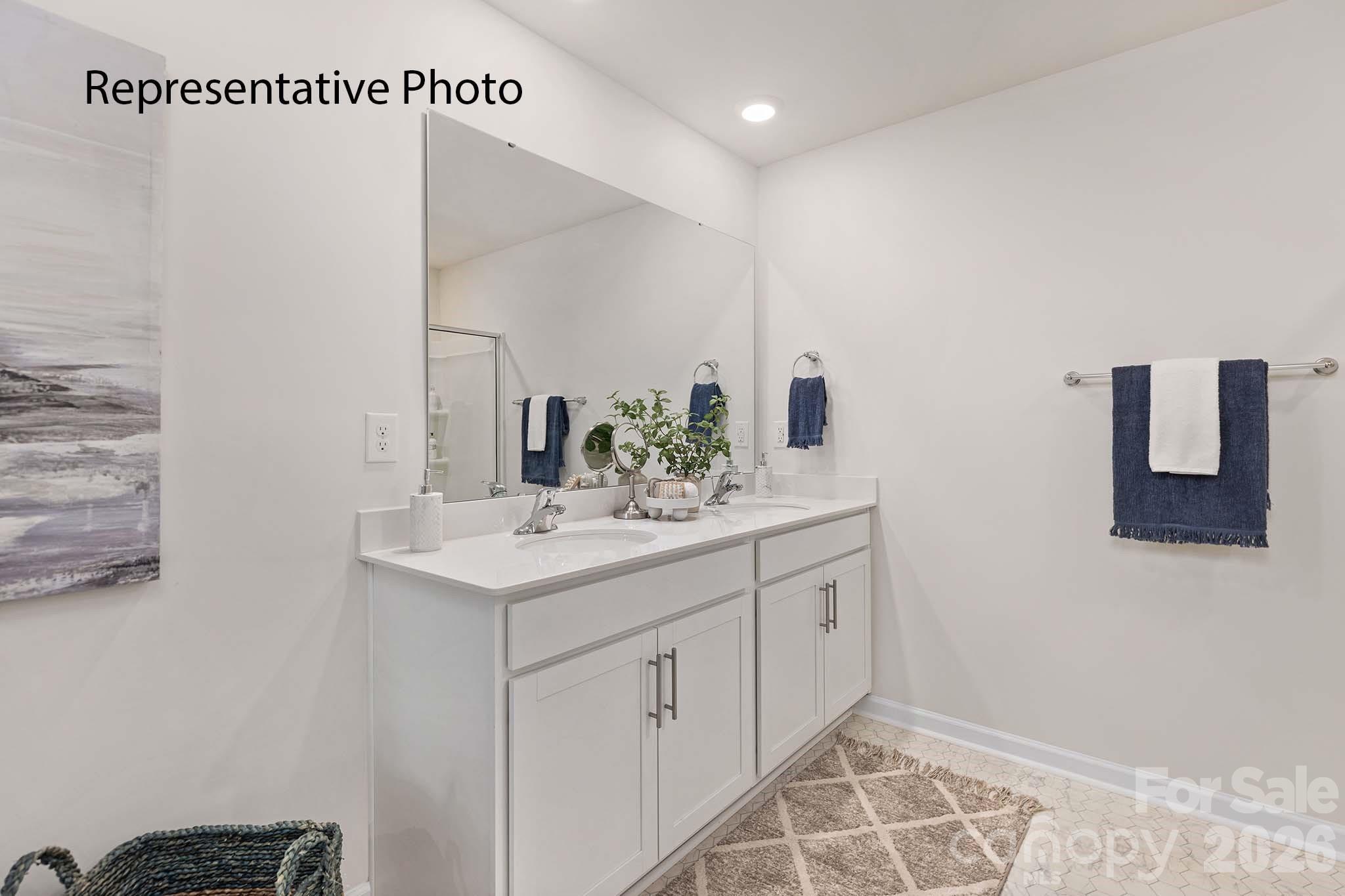 2696 Goose Fair Road Maiden, NC 28650 - Photo 21 of 21 a bathroom with a sink and a mirror
