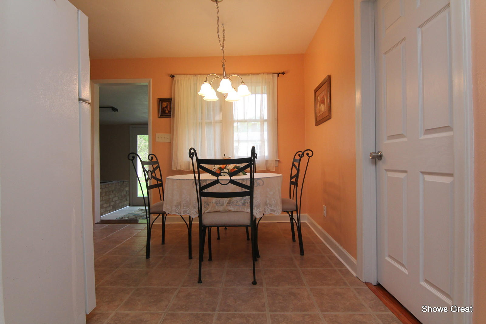 1641 Morgans Mill Road Goodview, VA 24095 - Photo 14 of 50 a dining room with furniture and window