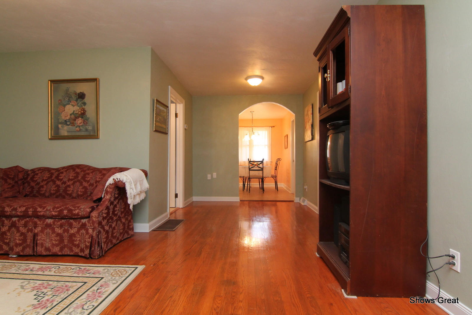 1641 Morgans Mill Road Goodview, VA 24095 - Photo 5 of 50 a living room with furniture and a wooden floor