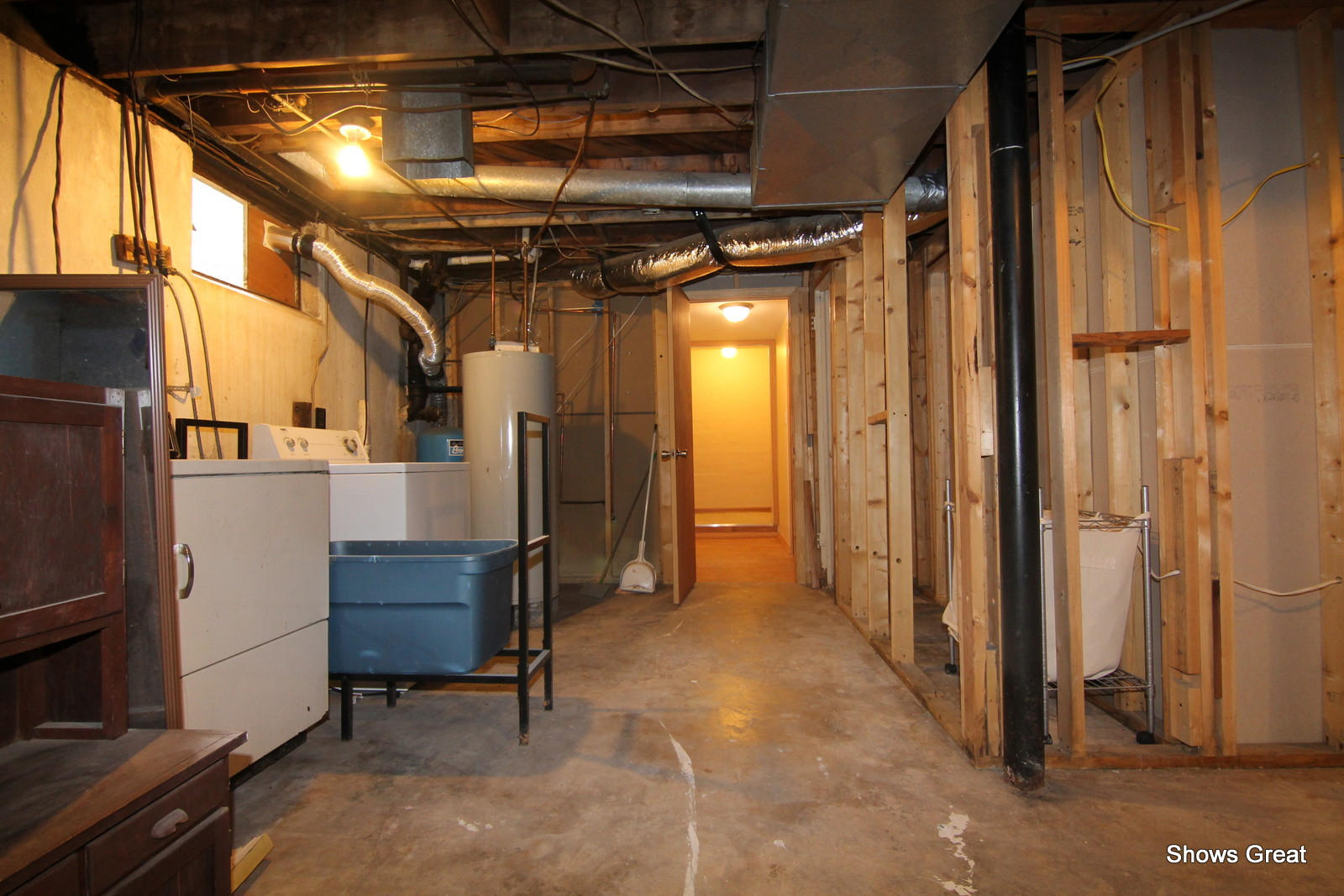 1641 Morgans Mill Road Goodview, VA 24095 - Photo 50 of 50 a view of an empty room with wooden floor and furniture