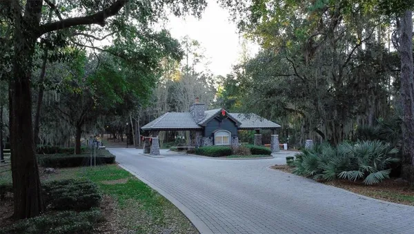 a view of a garden