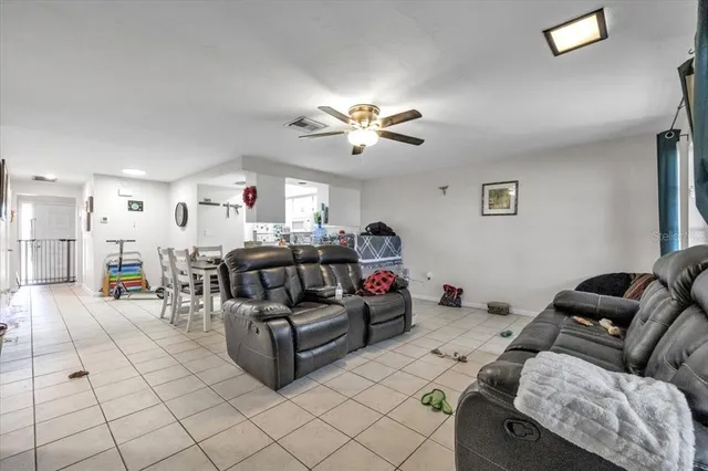 a view of a workspace with furniture