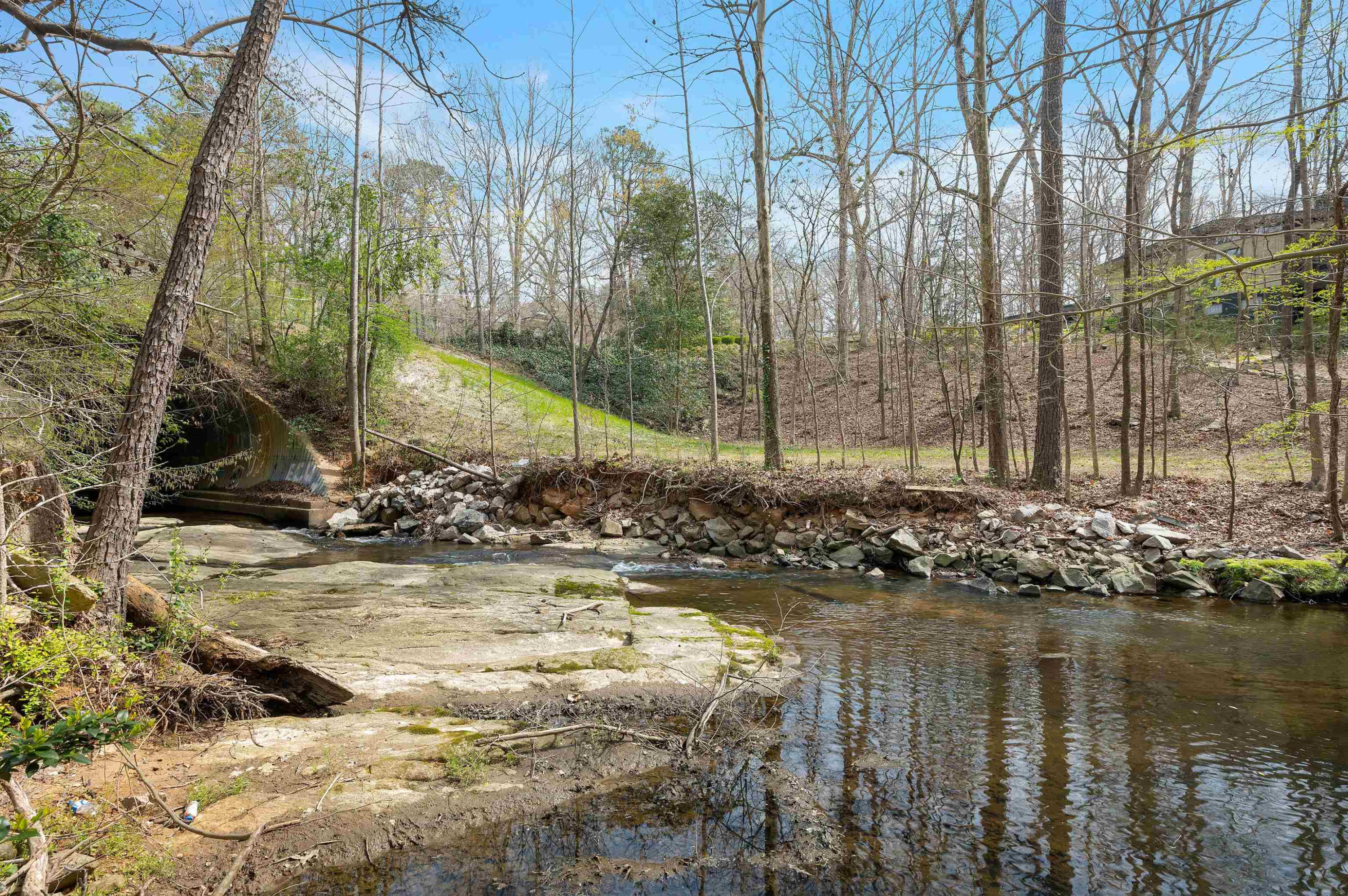 4907 Rembert Drive Raleigh, NC 27612 - Photo 45 of 52 This creek runs along the edge of the property and is quite serene Hare Snipe Creek