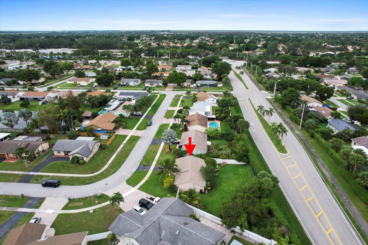 19309 Carolina Circle Boca Raton, FL 33434 - Photo 26 of 30 an aerial view of residential houses with outdoor space and swimming pool