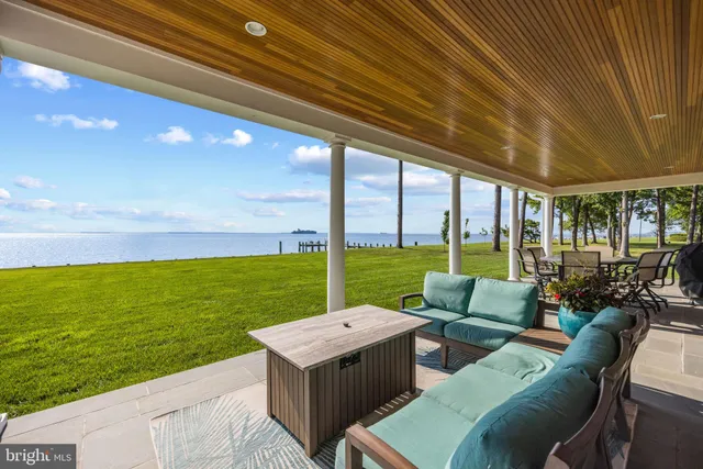 a view of a backyard with plants