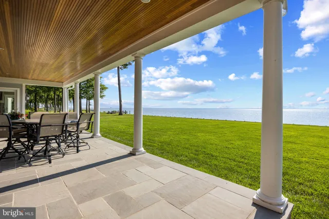 a pier with an ocean view