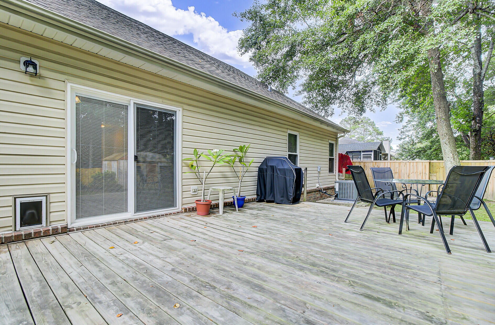 198 Lancaster Road Summerville, SC 29485 - Photo 29 of 34 Large Rear Deck