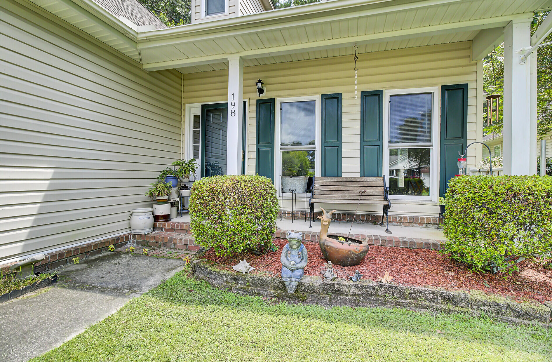 198 Lancaster Road Summerville, SC 29485 - Photo 3 of 34 With Welcoming Front Porch