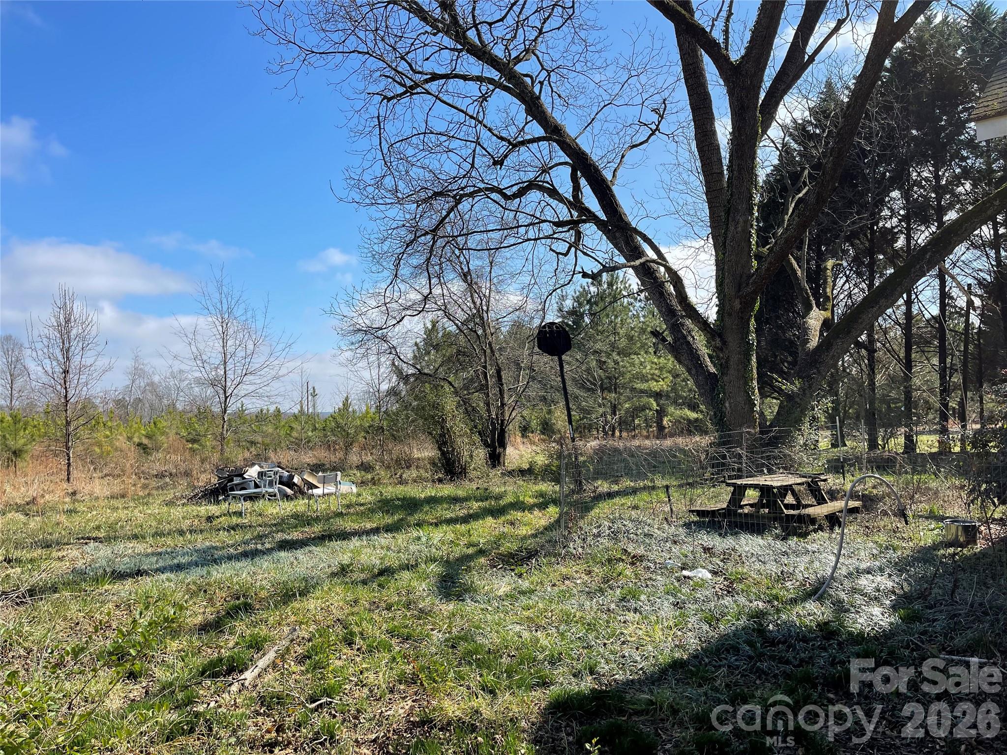 2831 Bettis Road Grover, NC 28073 - Photo 33 of 34 a backyard of a house with lots of green space