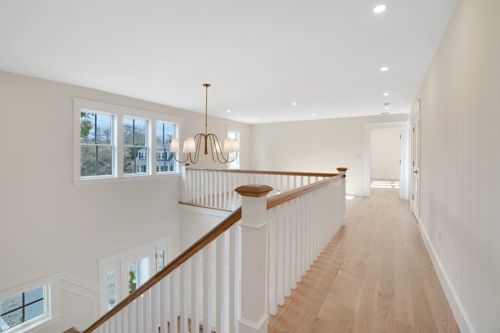 23 Pinehurst Road Edgartown, MA 02539 - Photo 32 of 57 a view of hallway with stairs
