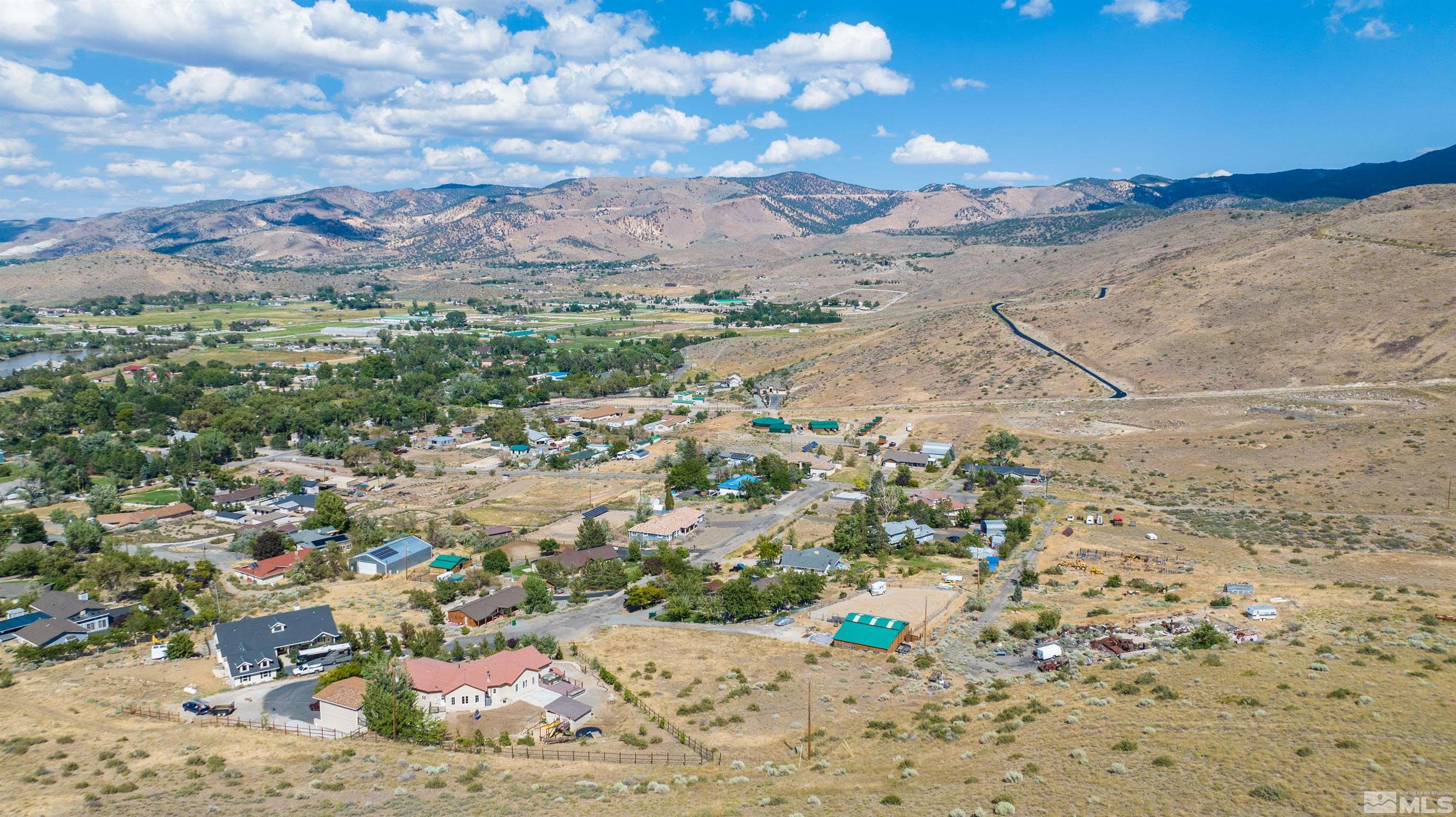 110 Del Mesa Circle Reno, NV 89521 - Photo 19 of 33 a view of a lake with a mountain