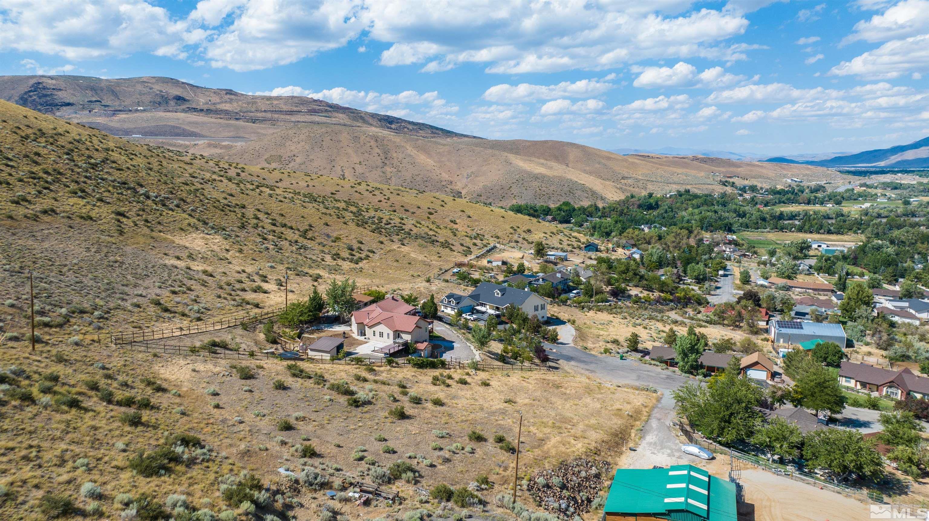 110 Del Mesa Circle Reno, NV 89521 - Photo 24 of 33 a view of a city with mountains in the background