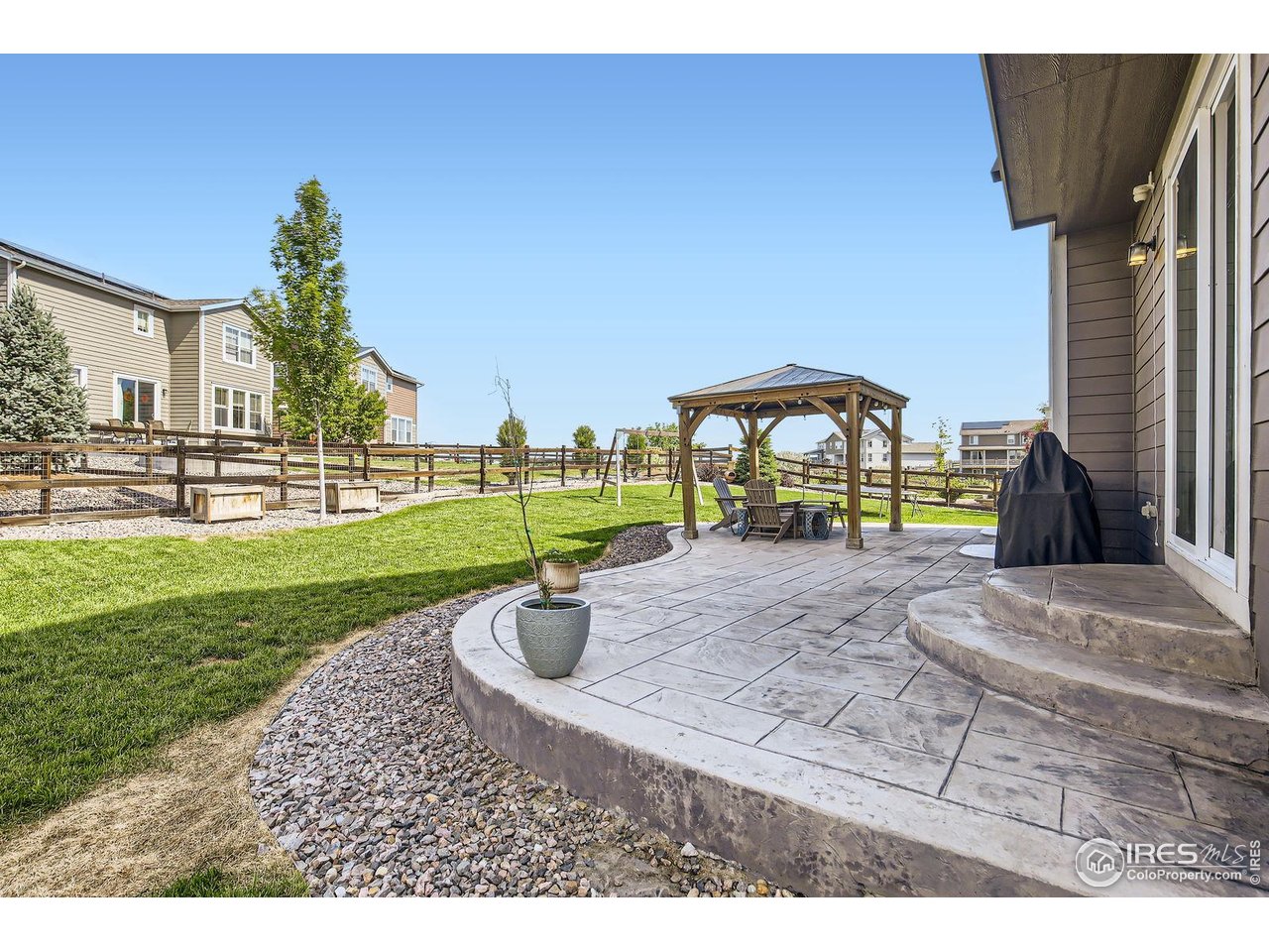 12889 Clearview Street Firestone, CO 80504 - Photo 22 of 38 a view of outdoor space yard and patio