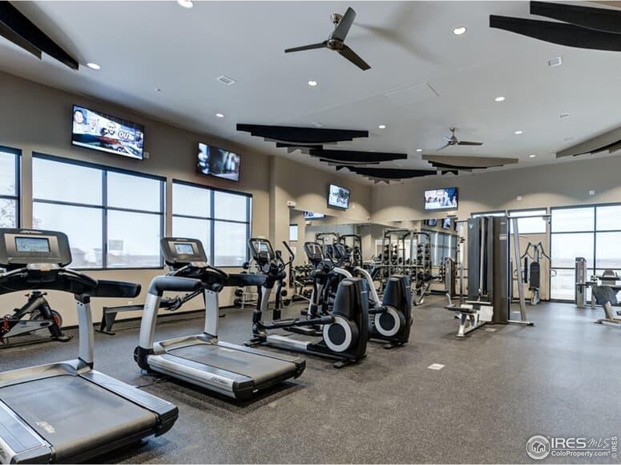 12889 Clearview Street Firestone, CO 80504 - Photo 31 of 38 a view of a room with gym equipment