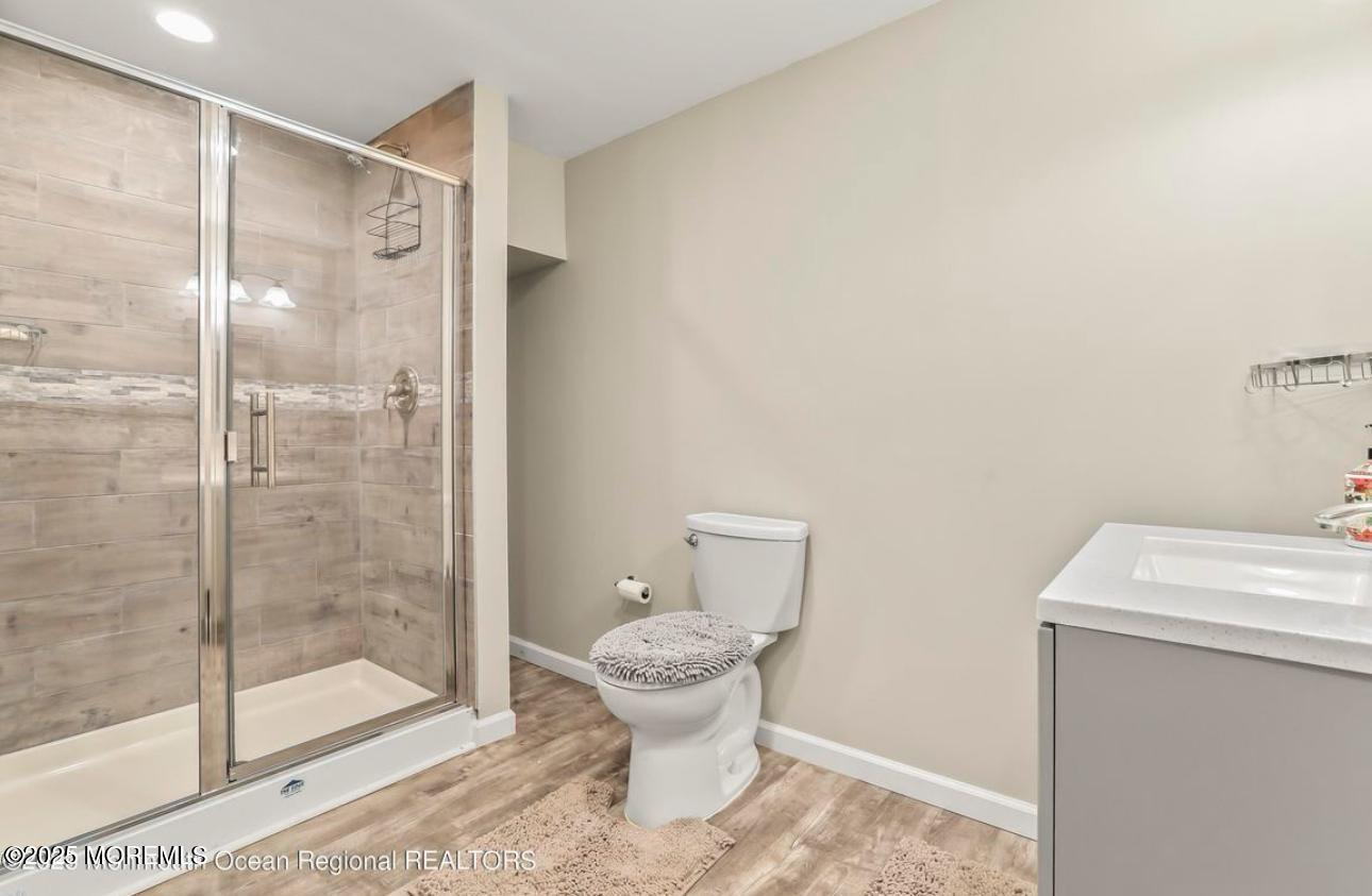 7 Round Hill Road Jackson, NJ 08527 - Photo 36 of 55 a bathroom with a toilet and a shower