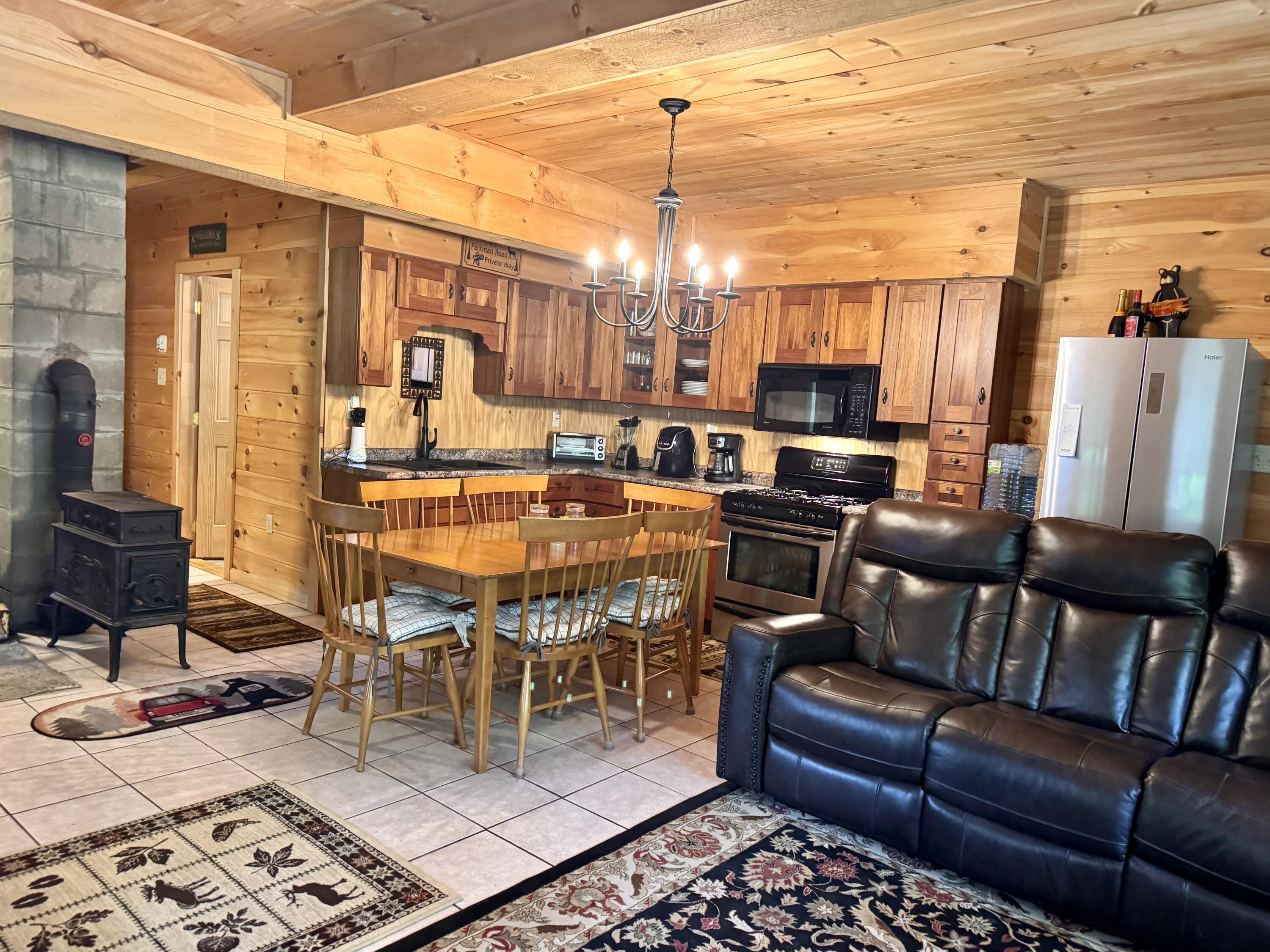 141 Parkman Road Wellington, ME 04942 - Photo 6 of 17 Custom kitchen