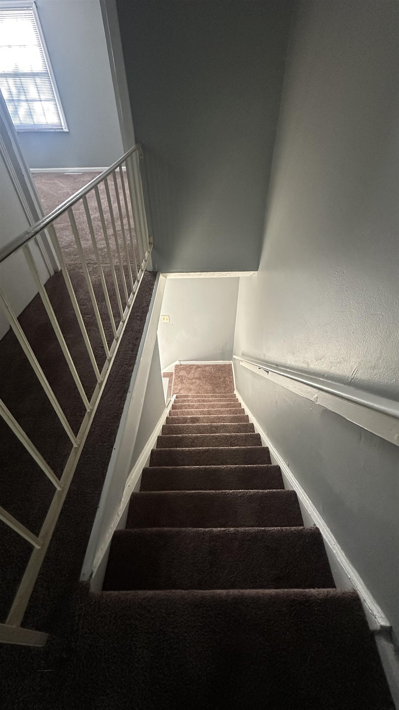 3811 South Mendenhall Road, Unit 3811 Memphis, TN 38115 - Photo 11 of 18 Stairway featuring baseboards