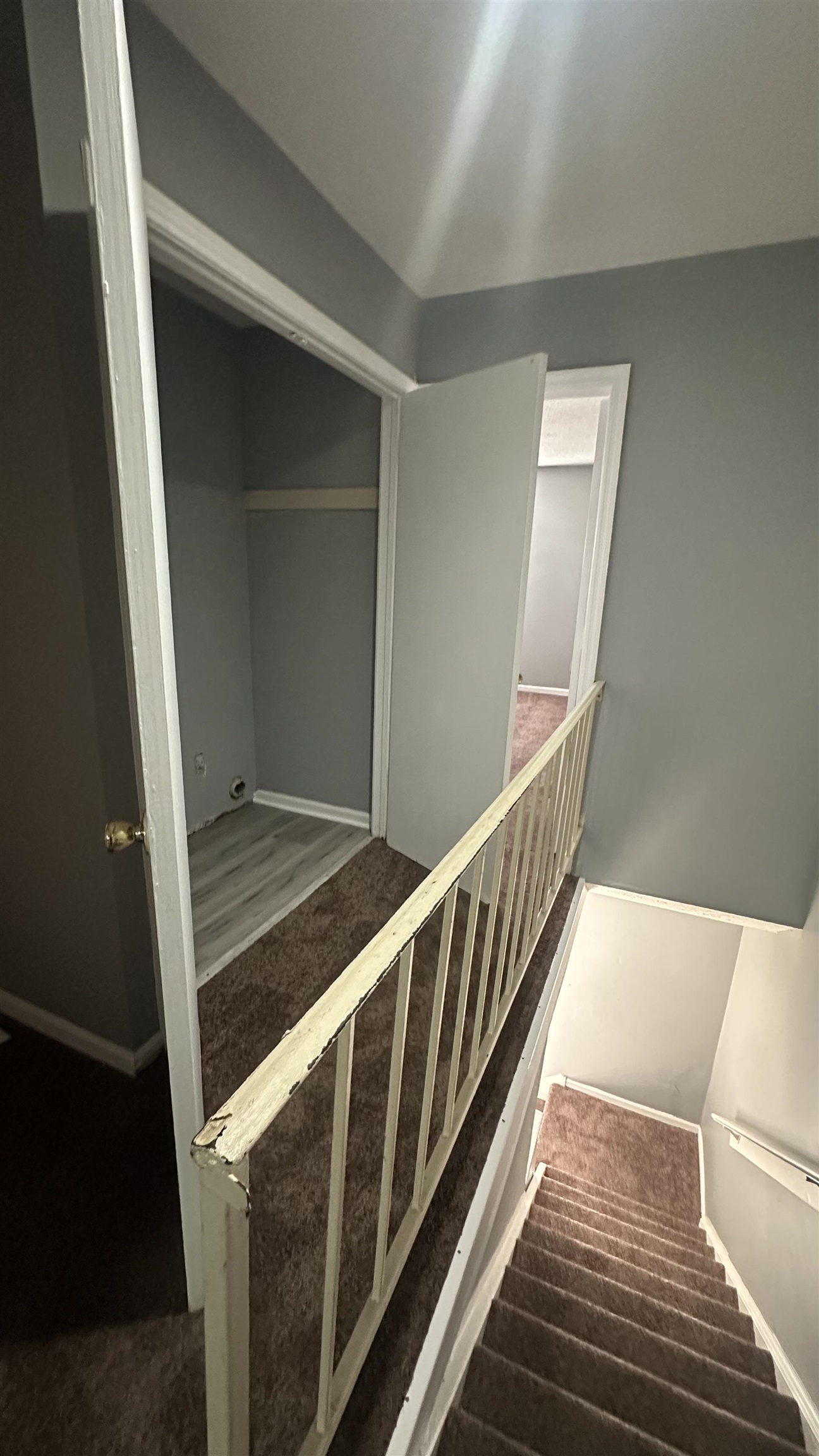 3811 South Mendenhall Road, Unit 3811 Memphis, TN 38115 - Photo 7 of 18 Stairway with carpet flooring