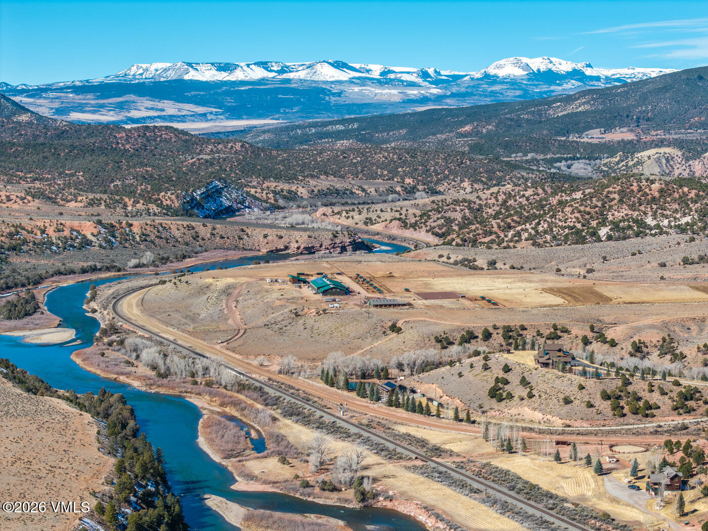 34900 Colorado River Road McCoy, CO 80463 - Photo 40 of 46 a view of a lake with a mountain