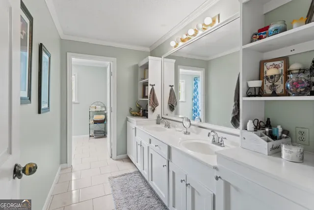 a room with storage and utility